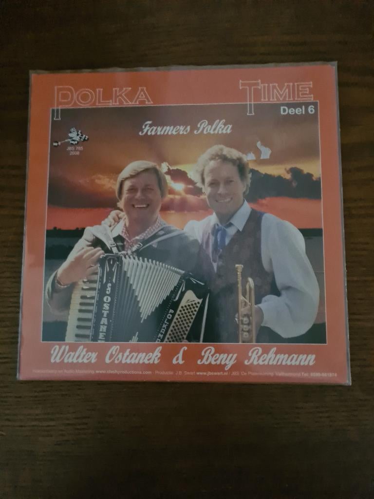 Walter Ostanek en Beny Rehmann polka time deel 6, Ophalen of Verzenden, Zo goed als nieuw, 7 inch, Levenslied of Smartlap