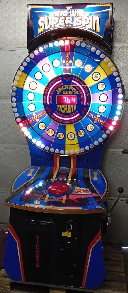 Superspin, Ophalen, Gebruikt