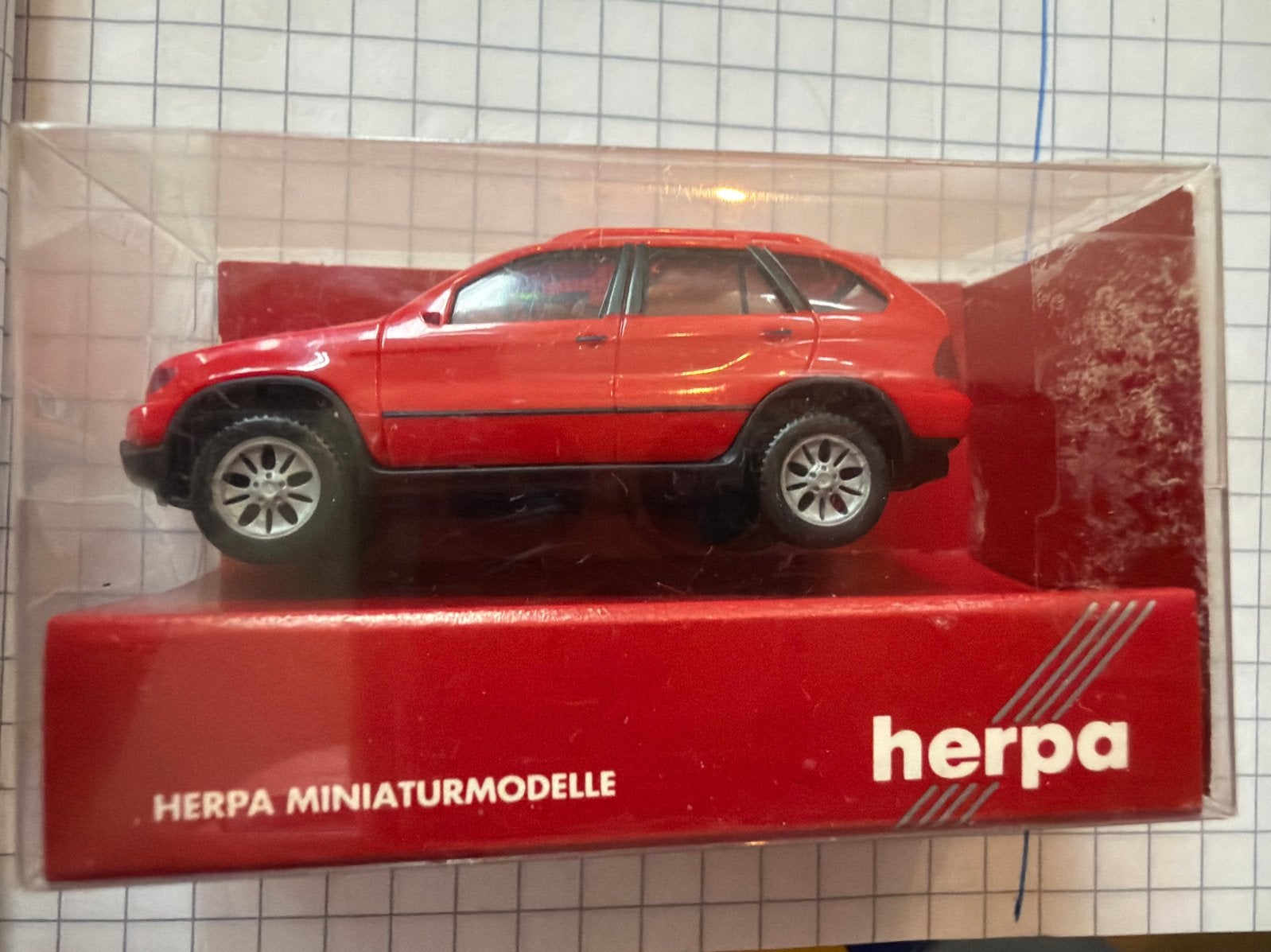 Herpa BMW X5 3.0d Schaal 1:87 - Miniatuurmodel, Ophalen of Verzenden, Nieuw, Auto, Herpa