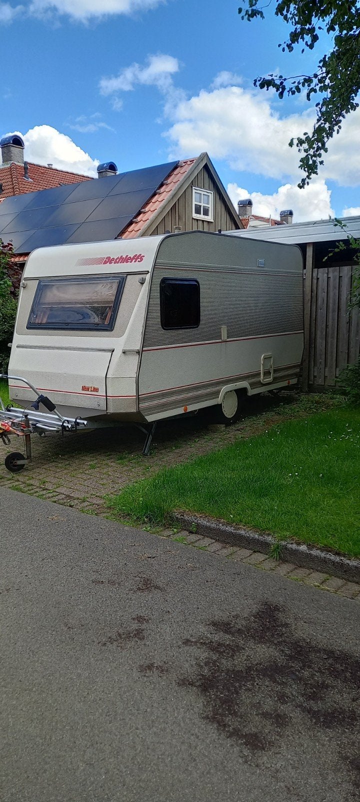 Dethleffs New Line Caravan met voortent, Caravans en Kamperen, Rondzit, Koelkast, Particulier, Dethleffs