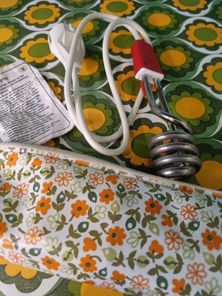 Vintage Dompelaar Jaren '70 - Compact en Functioneel, Minder dan 1 liter, Ophalen of Verzenden, Gebruikt