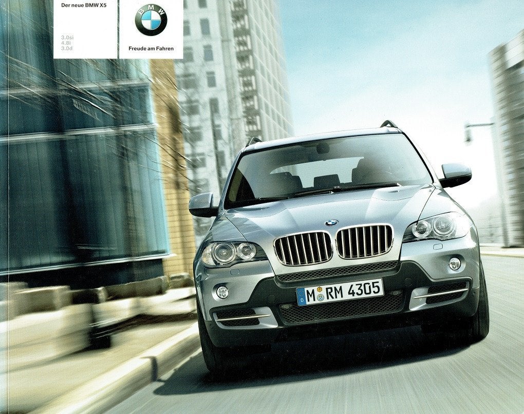 Folder BMW X5 (2006), Boeken, Auto's | Folders en Tijdschriften, Gelezen, BMW, Verzenden