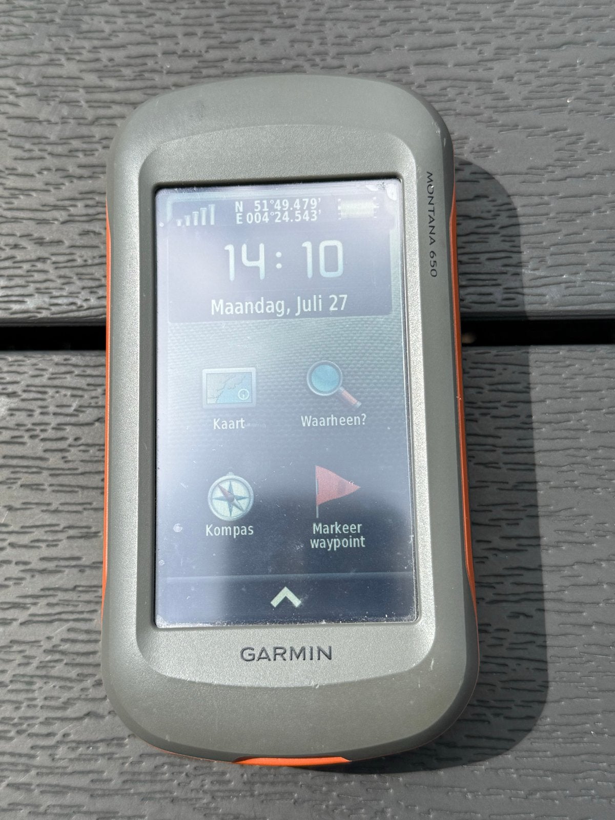 Garmin Montana 650 GPS Navigatiesysteem, Ophalen of Verzenden, Gebruikt