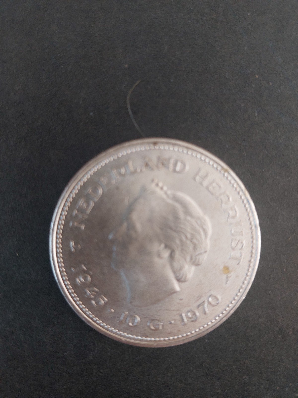 Zilveren 10 Gulden Munt Koningin Juliana 1970, Postzegels en Munten, Munten | Nederland, Ophalen of Verzenden