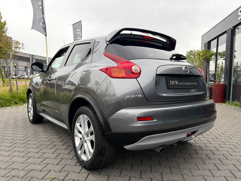 Nissan Juke 1.6 Tekna, Auto's, Nissan, Voorwielaandrijving, Euro 5, Zwart, 4 cilinders