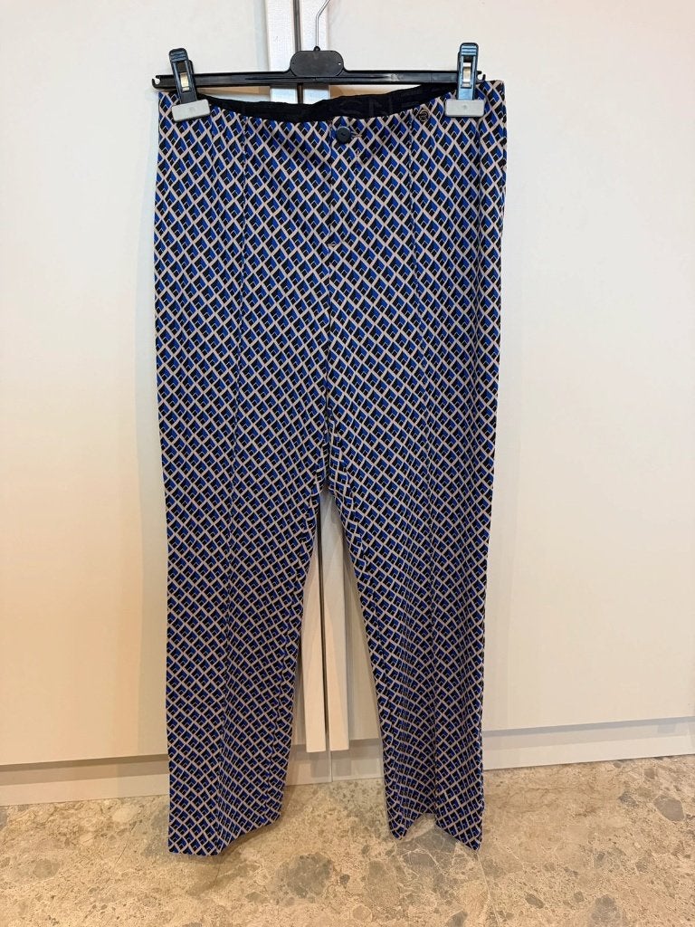 Rosner broek Alisa slim ruitprint maat 40, Maat 38/40 (M), Rosner, Lang, Gedragen