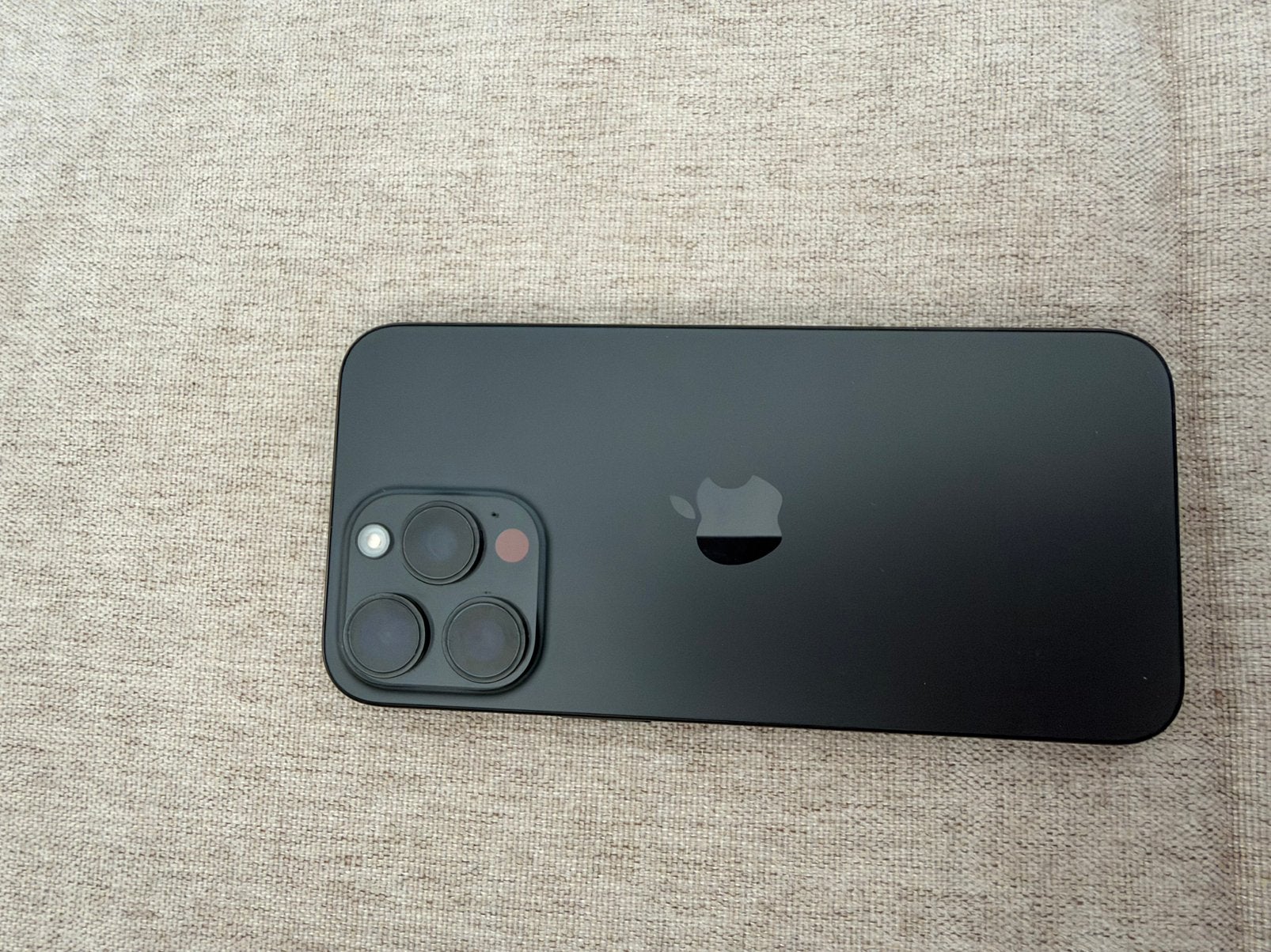 Iphone 15 pro max, Telecommunicatie, Zwart, IPhone 15 Pro Max, Zo goed als nieuw, Zonder simlock
