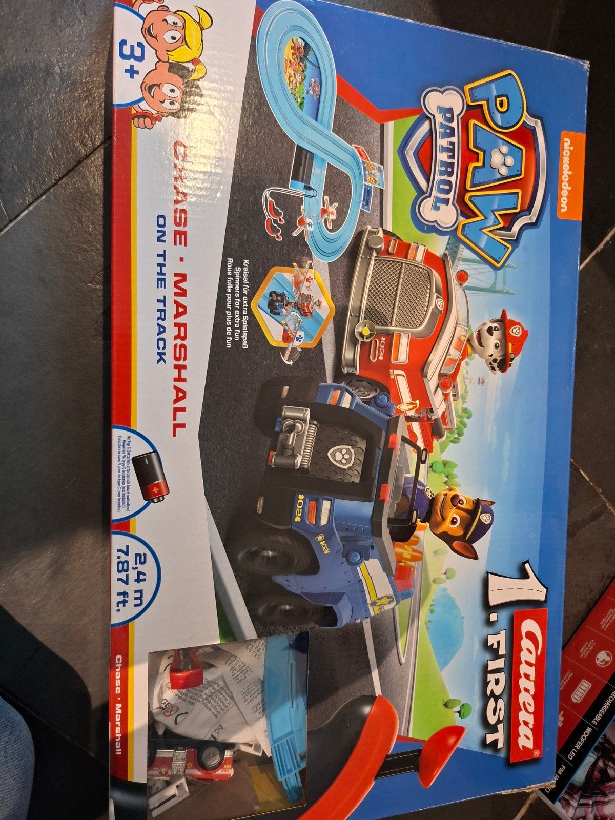 Carrera First Paw Patrol Racebaan - Chase & Marshall, Racebaan, Carrera, Nieuw, Ophalen of Verzenden