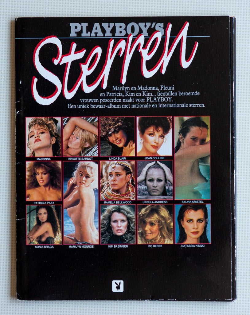 Playboy Nederland - portfolio 'STERREN' uit 1987, Ophalen of Verzenden, 1980 tot heden, Nederland, Tijdschrift