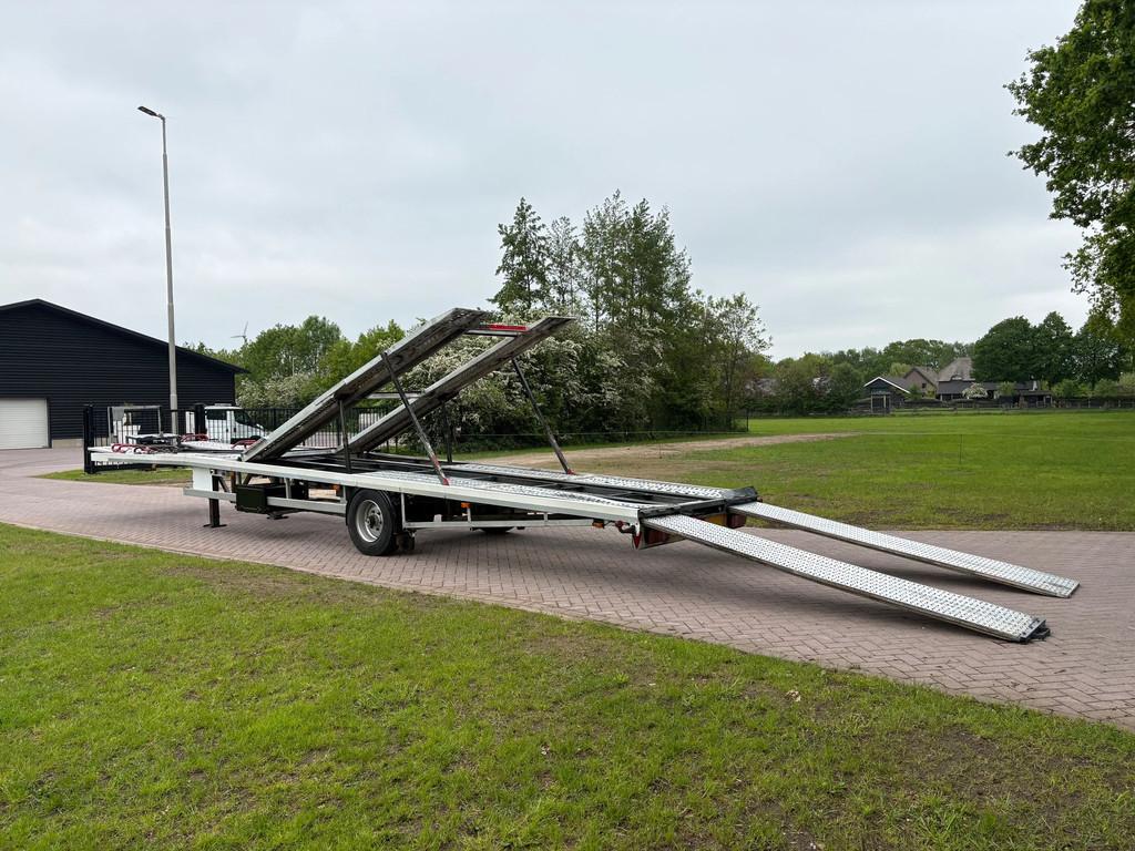 vf minitrailer OP66TP Be oplegger ambulance auto transporter, Overige brandstoffen, Wit, Bedrijf, Geïmporteerd