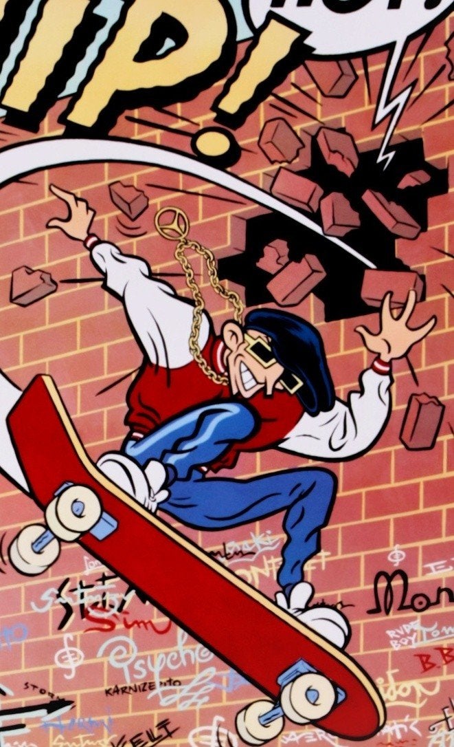 Max (Francesc Capdevila)"Rap'n Hip Hop Skateboardin', Europa, Ophalen of Verzenden, Zo goed als nieuw, Maxx