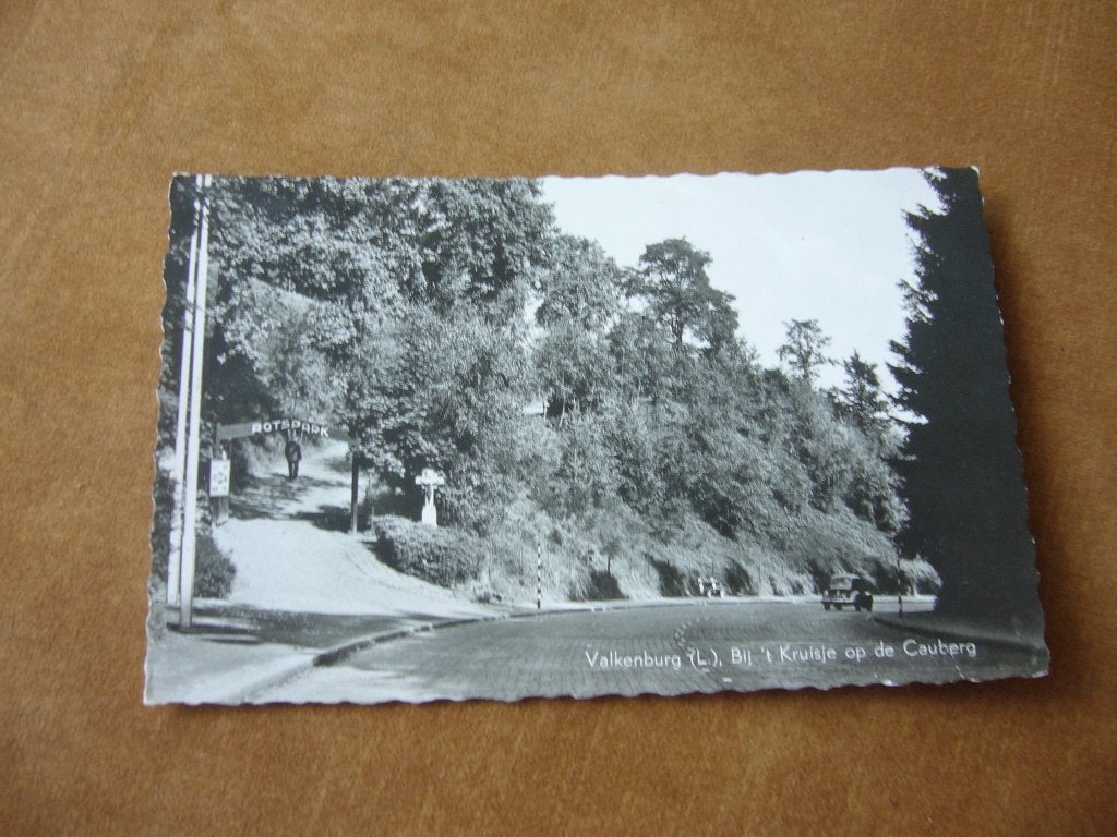 VALKENBURG L.  =  BIJ T, KRUISJE OP DE CAUBERG, Verzamelen, Ophalen of Verzenden, 1940 tot 1960, Gelopen, Limburg
