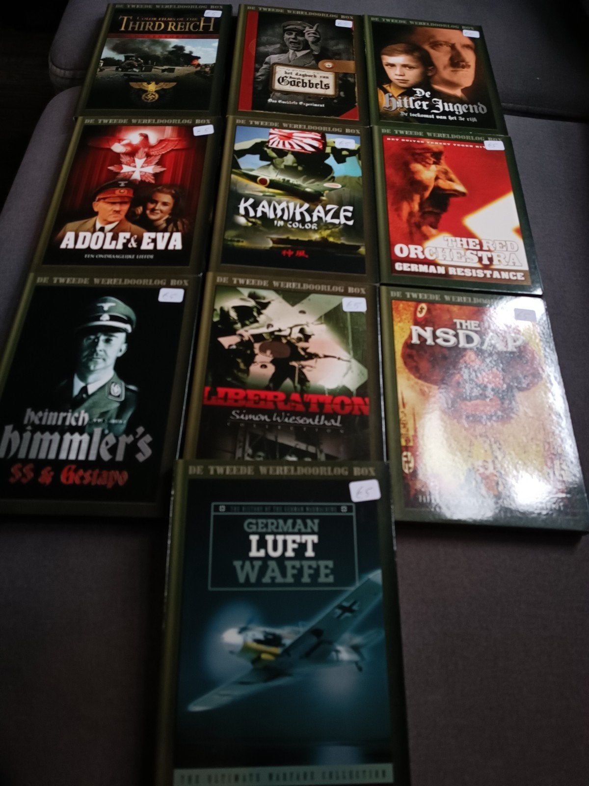 De tweede wereldoorlog - 10 dvd set, Vanaf 12 jaar, Ophalen of Verzenden, Zo goed als nieuw, Oorlog of Misdaad