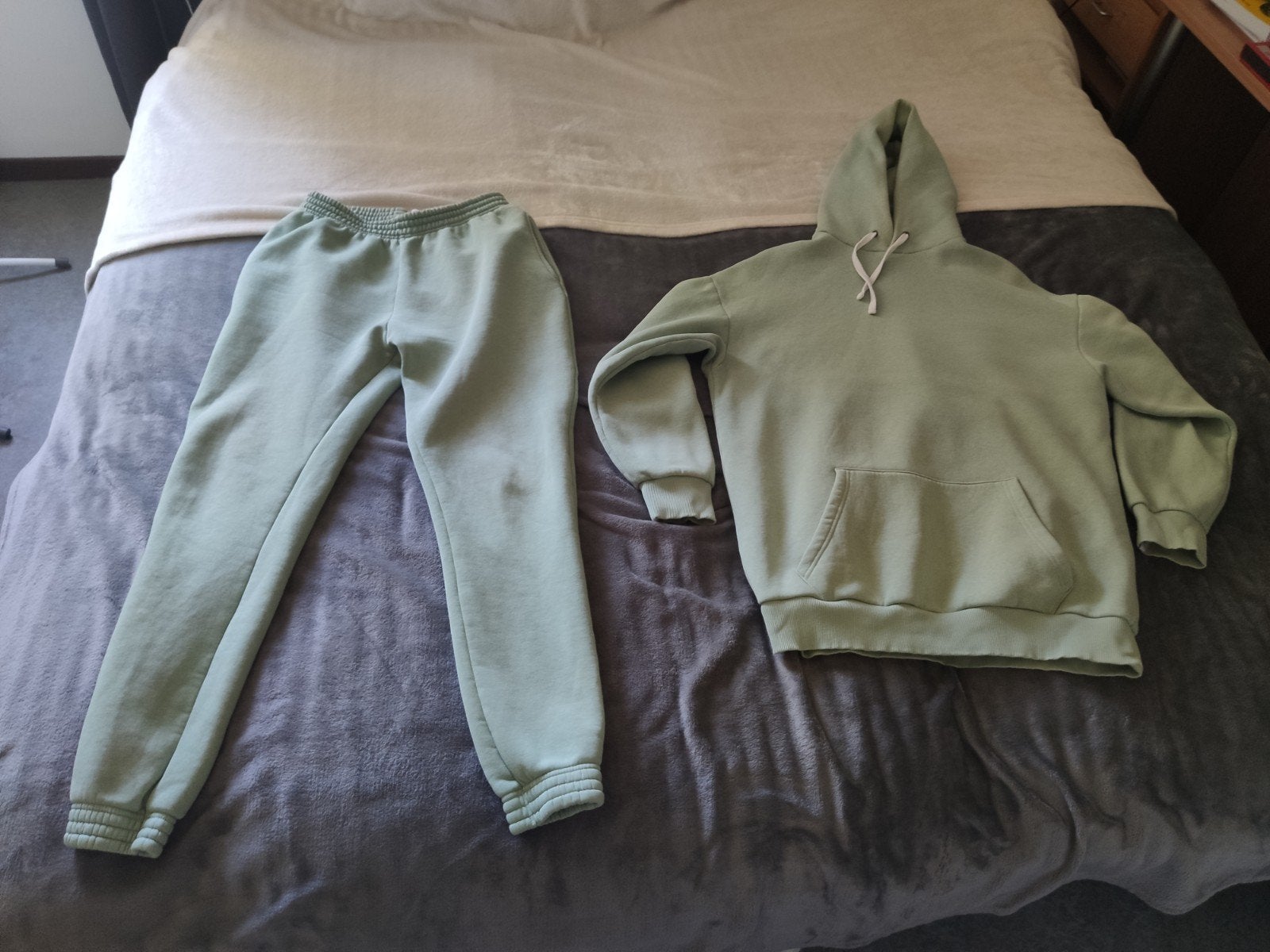 Casual Trend Hoodie & Joggingbroek Set - Mintgroen XXL/XXXL, Ophalen of Verzenden, Zo goed als nieuw