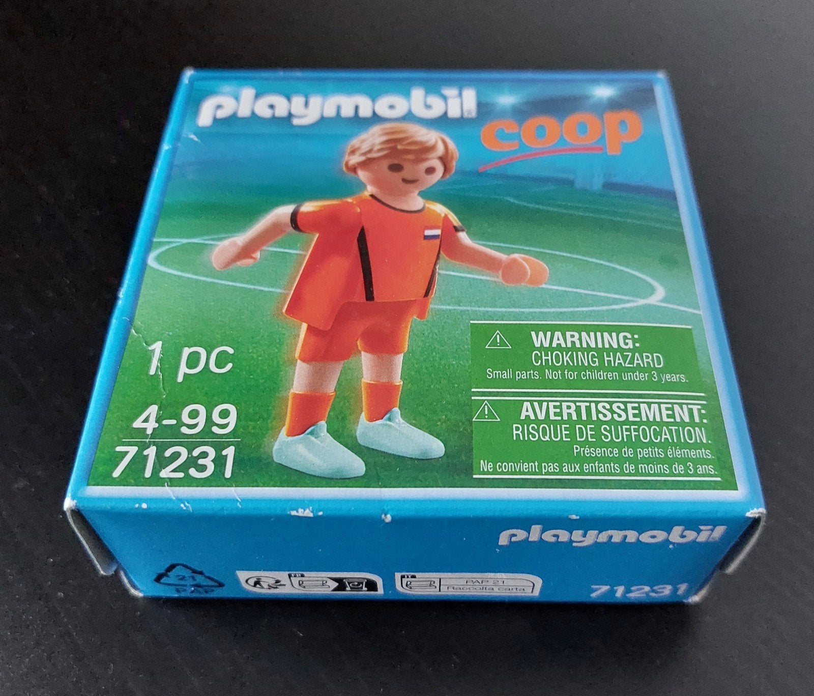 PLAYMOBIL 71231 WK voetballer COOP Limited Edition NIEUW, Ophalen of Verzenden, Nieuw