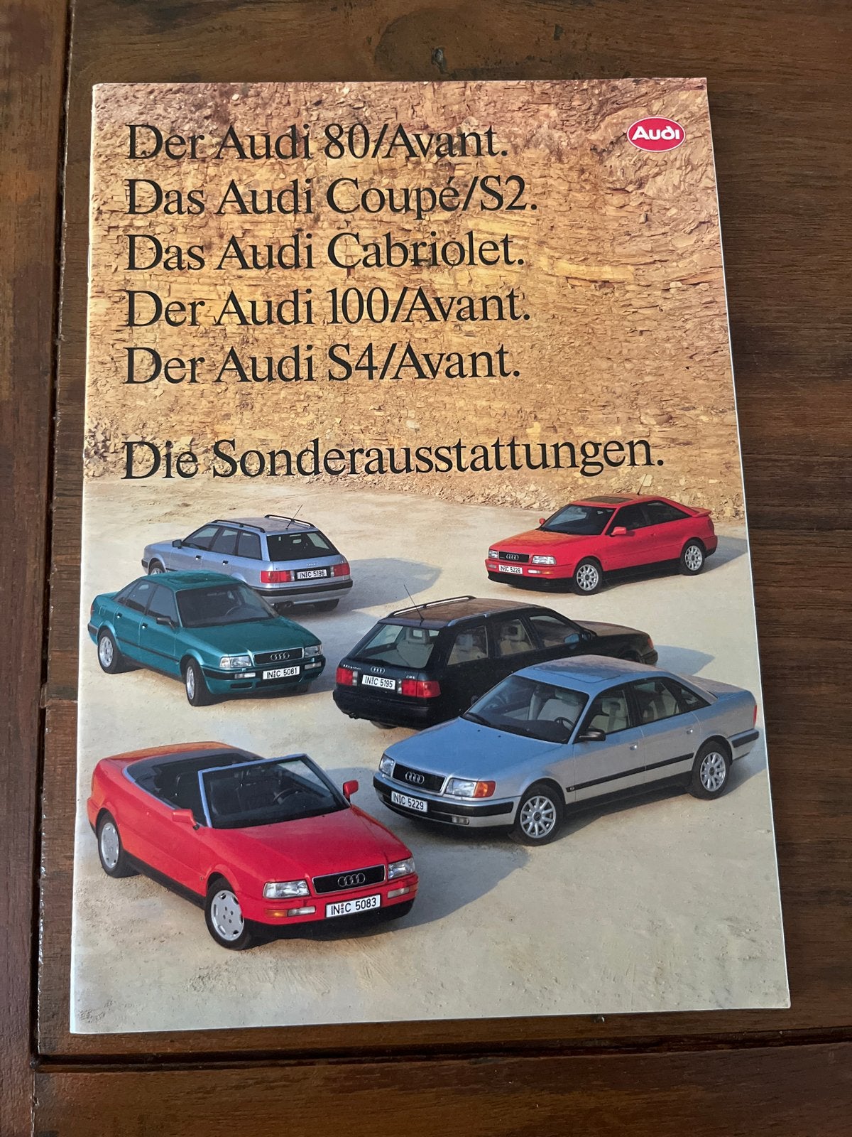 Audi brochure 1993 - 44 pagina's - Zeer nette staat, Ophalen of Verzenden, Zo goed als nieuw, Audi