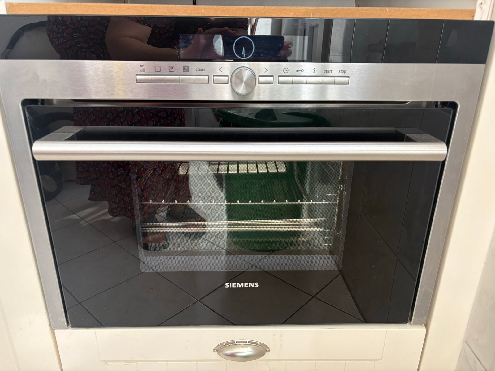 Siemens Inbouw Stoomoven - Zo goed als nieuw, Ophalen, 45 tot 50 cm, Siemens, Inbouw