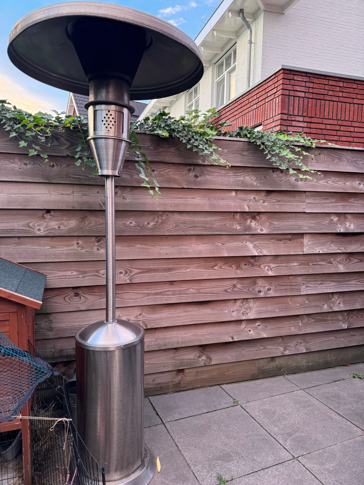 Sierra terrasverwarmer RVS, Ophalen, Gebruikt, Gas, Vloer