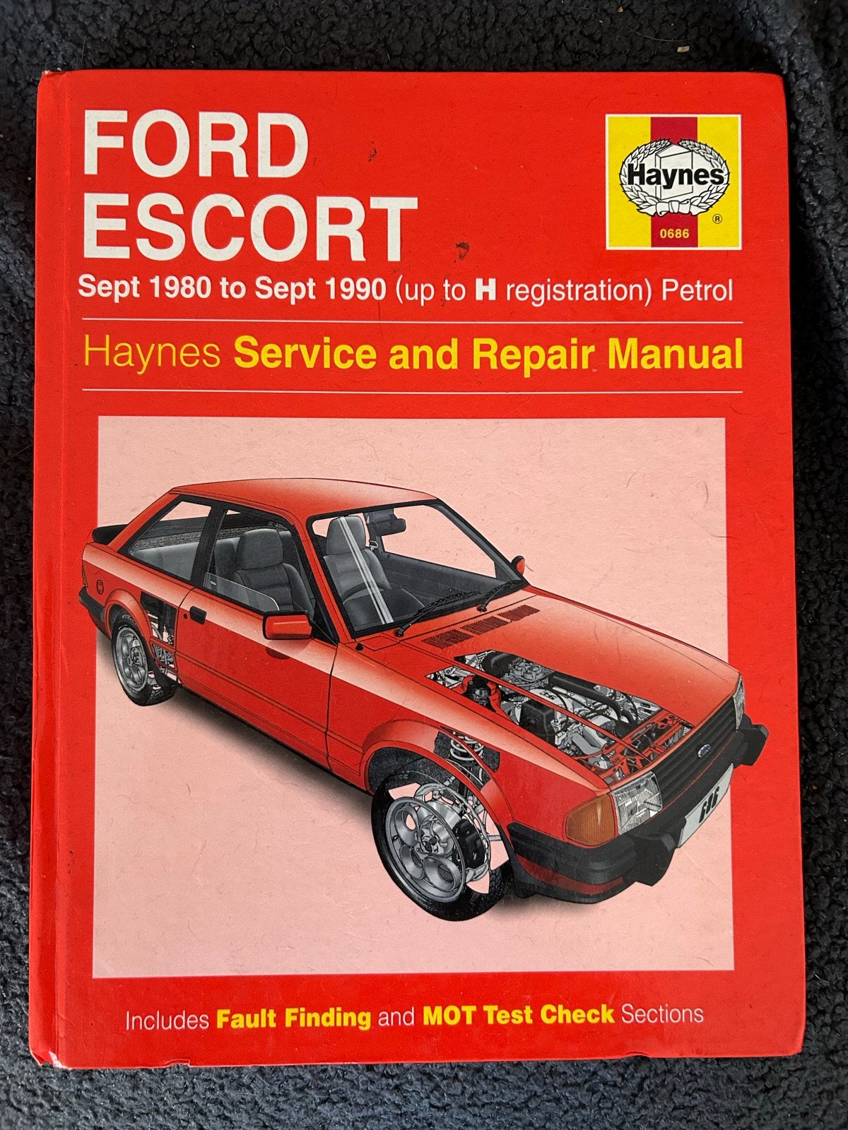 Haynes Werkplaatshandboek Ford Escort (1980-1990), Ophalen of Verzenden