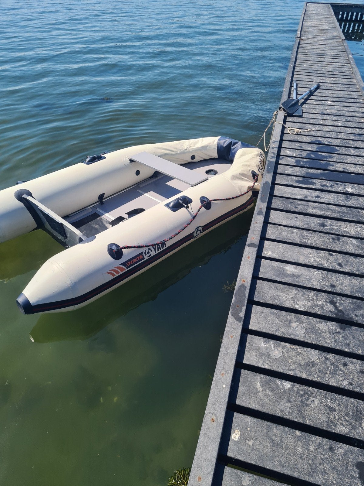 yam 300s , is lek rubberboot, Ophalen, Gebruikt, Motor en Techniek, Motorboot