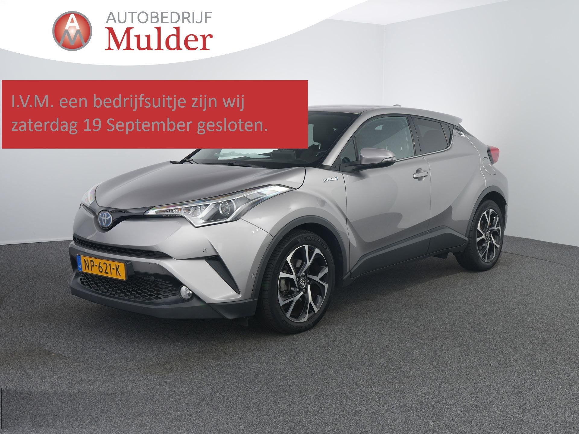 Toyota C-HR 1.8 Hybrid Executive | Trekhaak | Camera | Cruis, Auto's, Euro 6, 4 cilinders, Leder en Stof, 122 pk