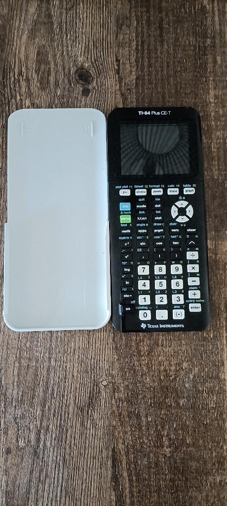 Grafische rekenmachine: TI-84 Plus CE-T, Diversen, Rekenmachines, Ophalen of Verzenden, Grafische rekenmachine, Zo goed als nieuw