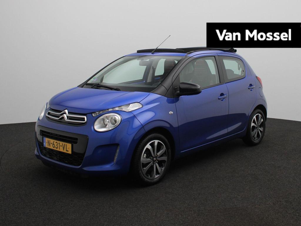 Citroen C1 1.0 VTi Airscape Shine | Achteruitrijcamera | Ope, Voorwielaandrijving, Stof, Gebruikt, Euro 6