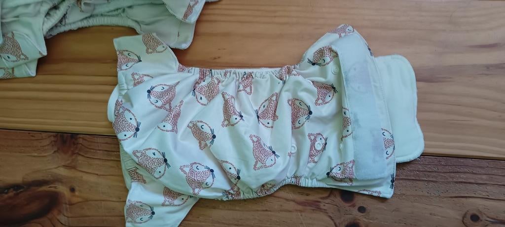 Wasbare luiers Hema - Set van 5 met inleggers, Ophalen of Verzenden, Gebruikt
