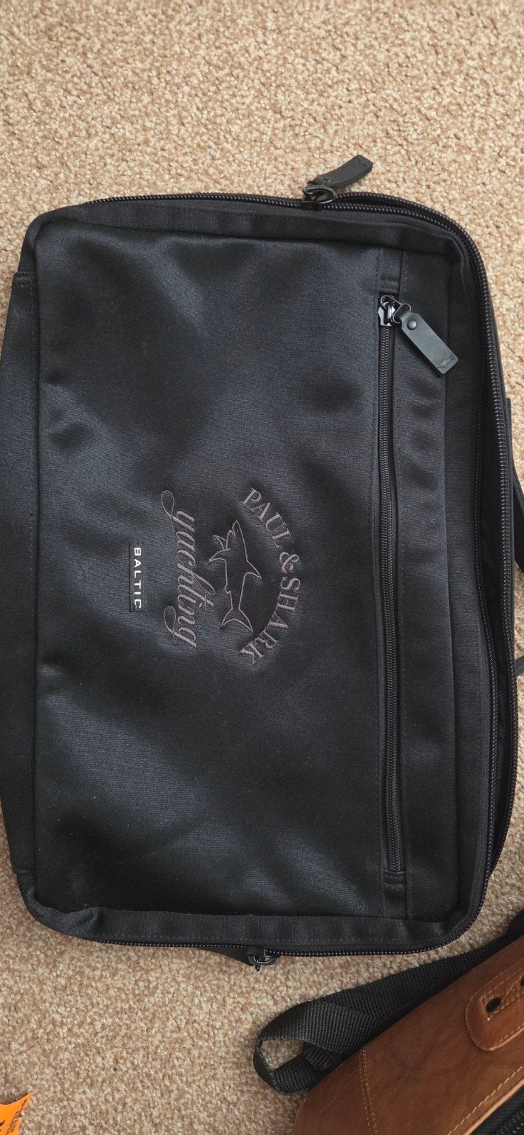 Paul & Shark Baltic Yachting Laptoptas Zwart, Overige merken, Gebruikt, 25 tot 40 cm, Ophalen of Verzenden