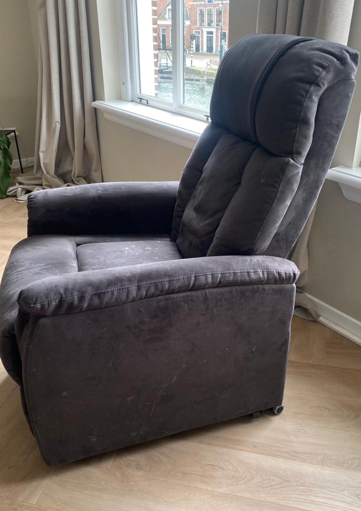 relaxfauteuil, Huis en Inrichting, Fauteuils, Ophalen, Gebruikt, Stof, 75 tot 100 cm