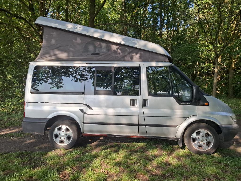 Ford Transit Westfalia Nugget Euroline Camper uit 2005, Voorwielaandrijving, 1998 cc, Overige carrosserieën, Luifel