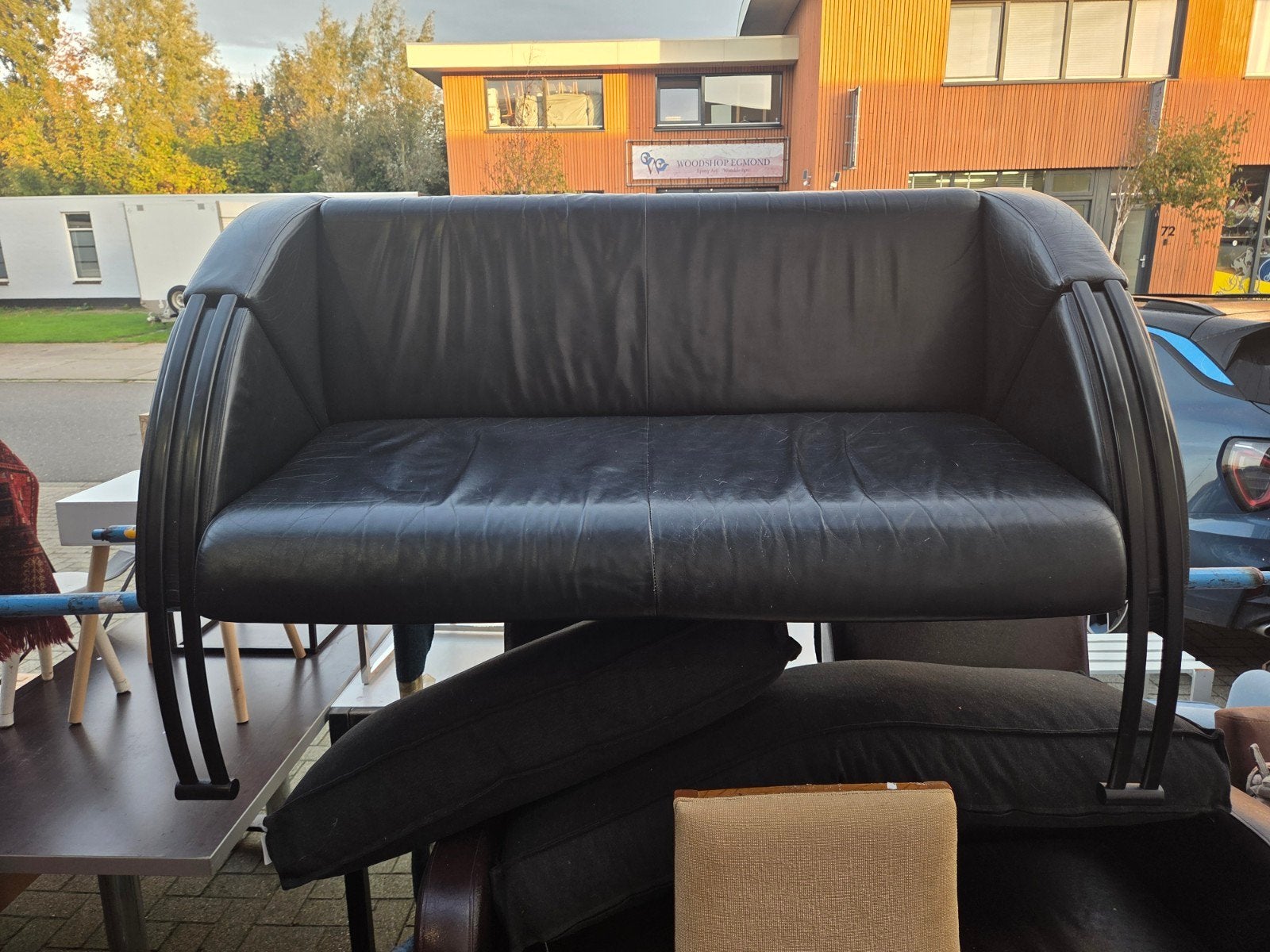 Postmoderne Vintage Bank en Stoelen - Young International, Ophalen, Postmodern, Vintage, Gebruikt, Young International
