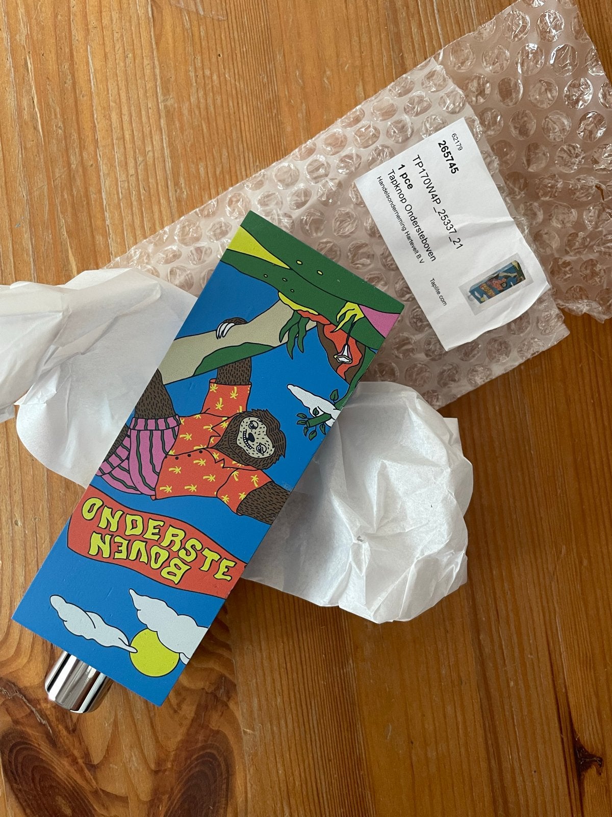 Unieke Ondersteboven taphendel nieuw, Ophalen of Verzenden, Nieuw, Overige merken