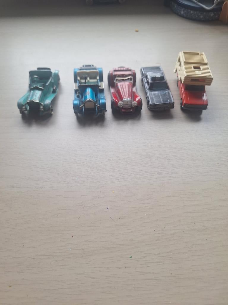 Matchbox Lesney Oldtimers en Camper Set - 5 stuks, Ophalen of Verzenden