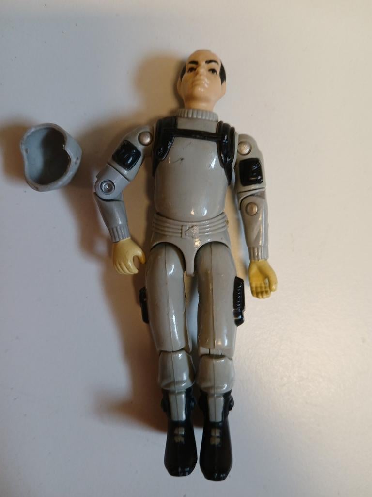Vintage GI Joe Action Force Figuur - Cobra Commander (Zonder, Ophalen of Verzenden, Gebruikt