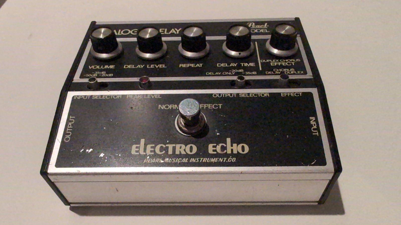 Pearl Analog Delay Model F-605 gitaarpedaal, Muziek en Instrumenten, Ophalen of Verzenden, Gebruikt, Chorus