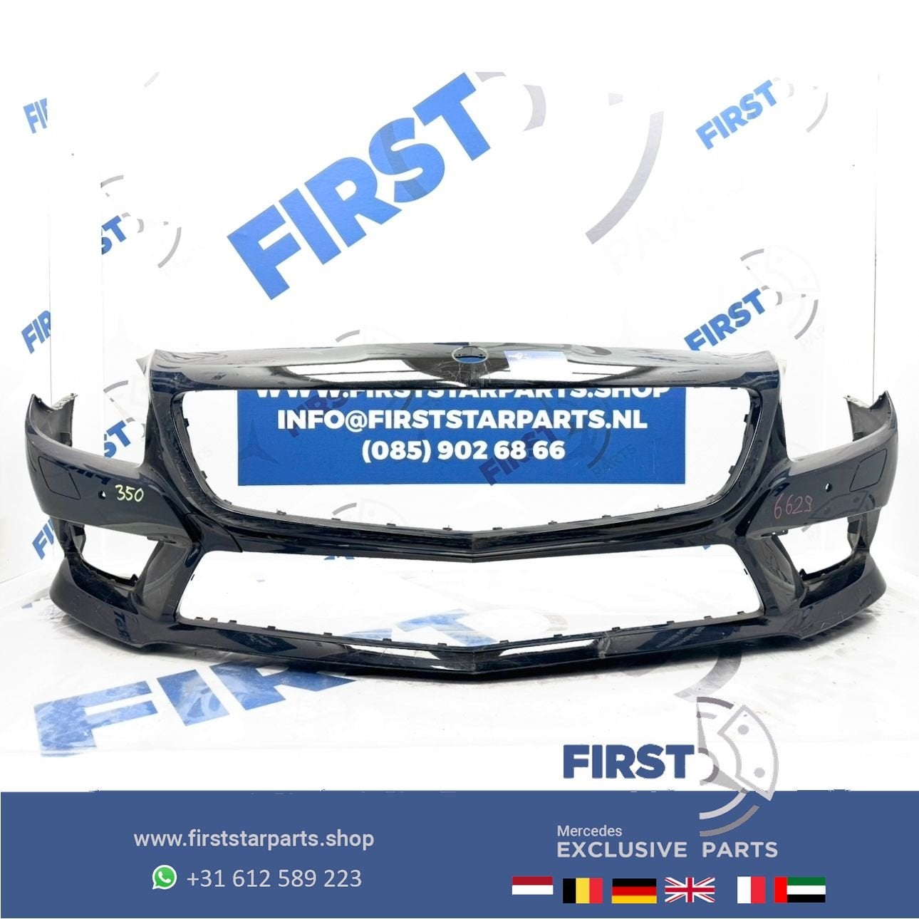 W231 SL55 SL63 SL65 AMG BUMPER A2318850525 R231 SL55 SL63 SL, Gebruikt, -, Voor, Ophalen of Verzenden