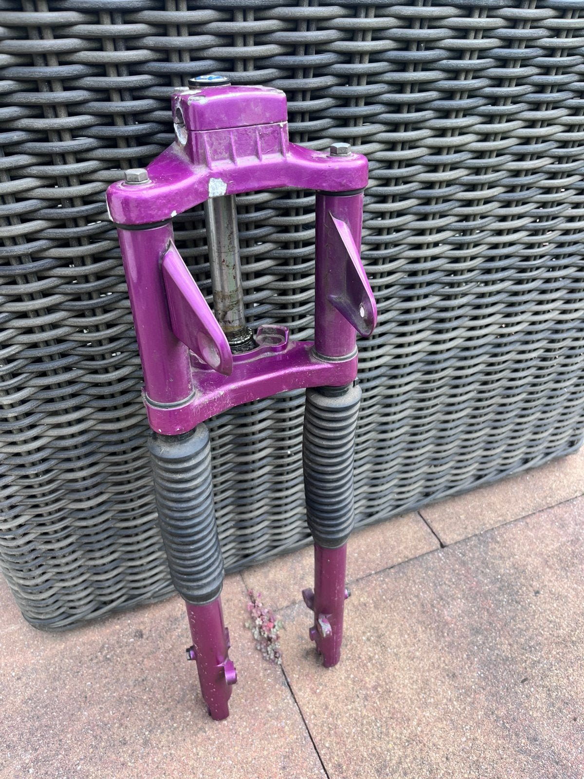 🟥 Compleet Paarse Voorvork Kroonstuk Gilera Citta 🟥, Fietsen en Brommers, Brommeronderdelen | Snorfietsen, Ophalen of Verzenden
