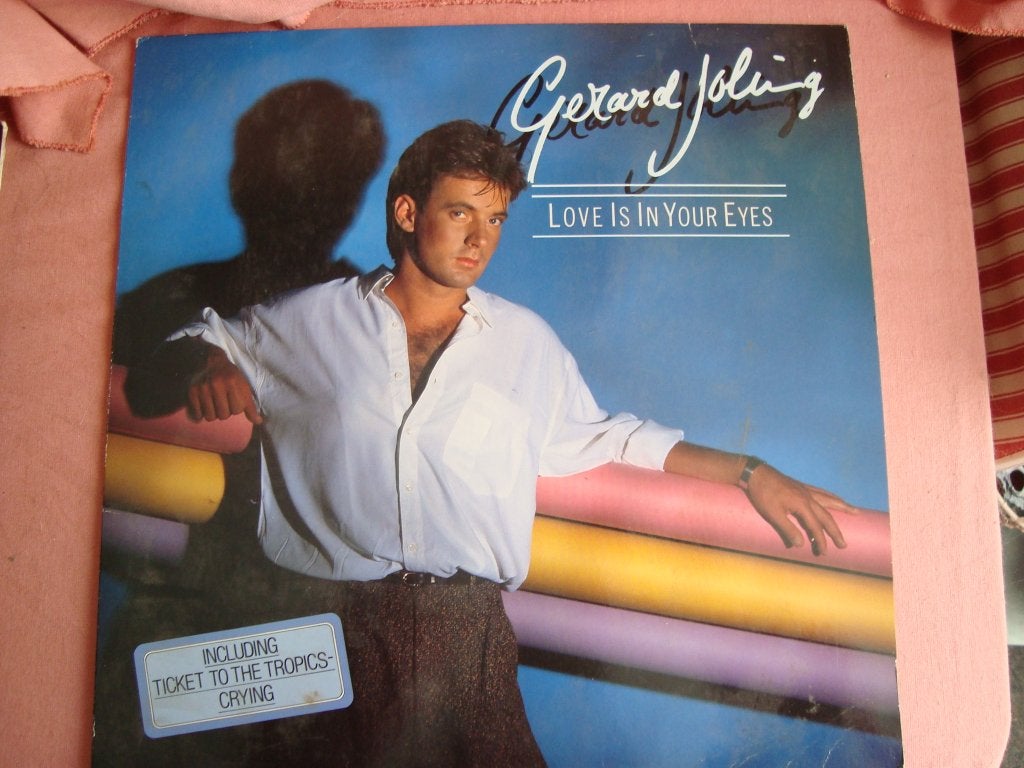 Gerard joling love is in your eyes, Ophalen of Verzenden, Zo goed als nieuw, 12 inch
