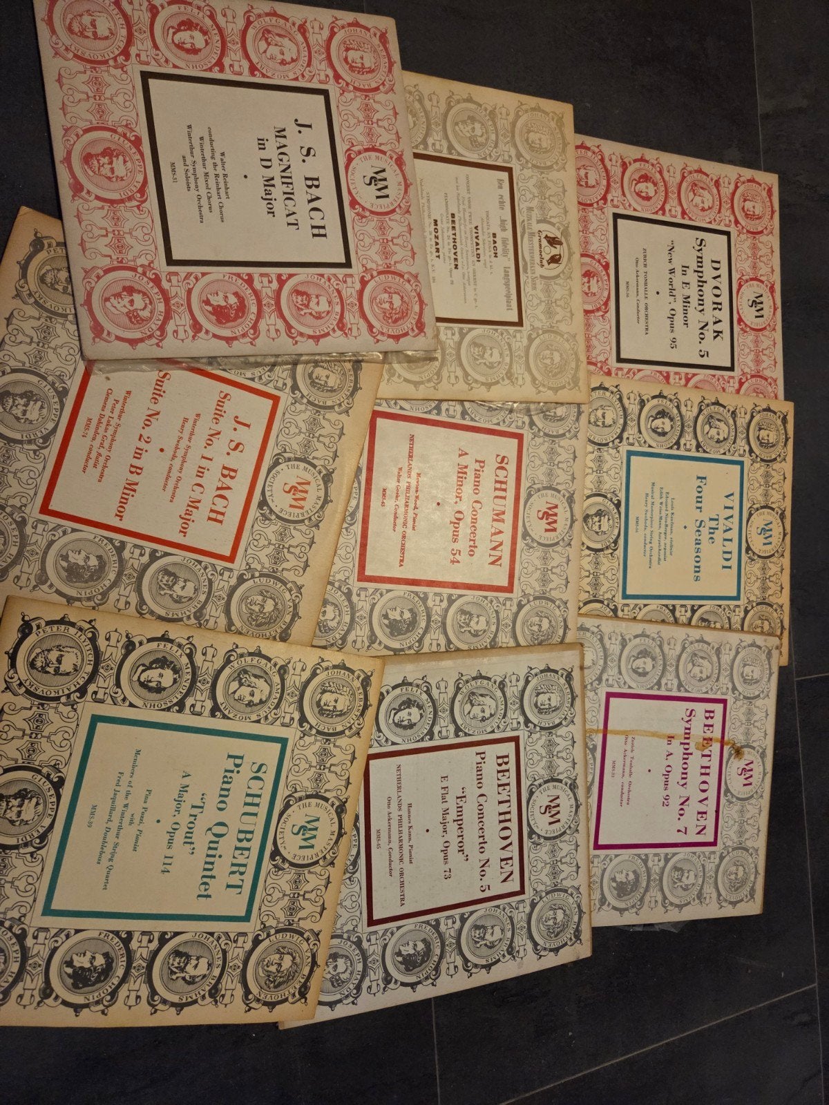 Klassieke Muziek Blad ,Bach, Beethoven, Viv, Ophalen, Barok, Zo goed als nieuw, Overige typen