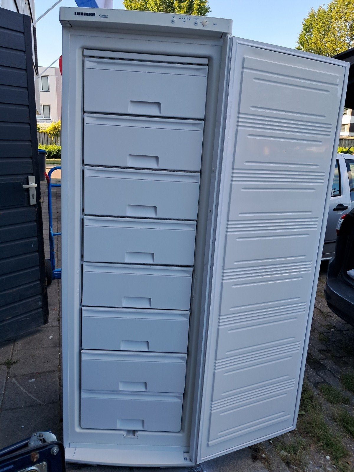 Liebherr Comfort Vrieskast - Goede staat 8 lades, Witgoed en Apparatuur, Vriezers en Diepvrieskisten, Ophalen, Refurbished, 60 tot 90 cm