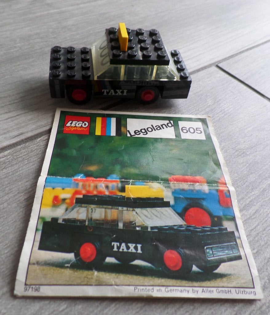 Vintage Lego Legoland 605, Kinderen en Baby's, Speelgoed | Duplo en Lego, Gebruikt, Lego, Compleet, Ophalen of Verzenden