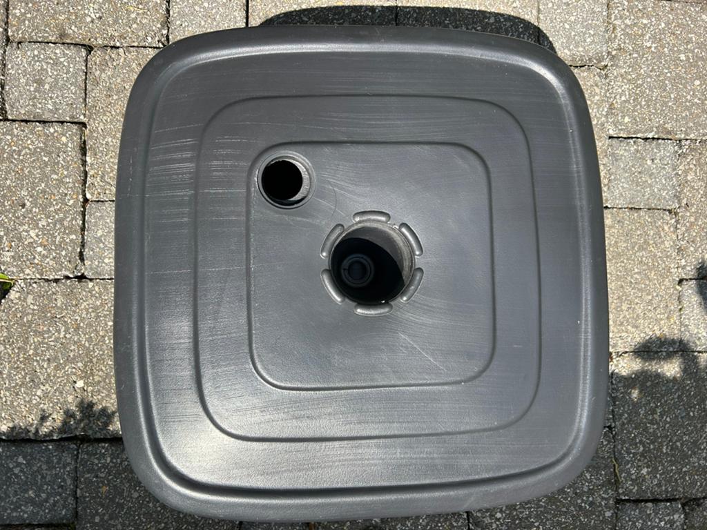 Parasolvoet, Ophalen of Verzenden, Zo goed als nieuw, Minder dan 1 meter, Parasolvoet