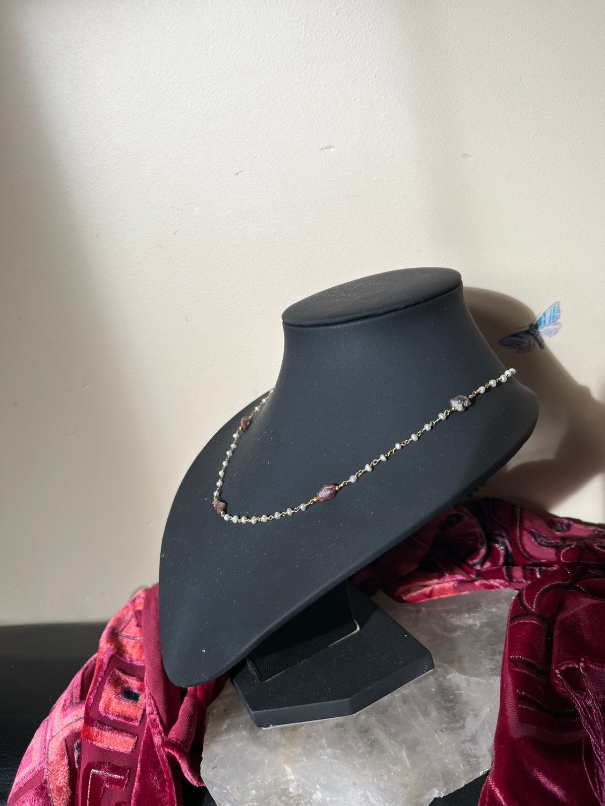 Edelopaal opaal vuuropaal ruw zilver parel geluk welvaart, Sieraden, Tassen en Uiterlijk, Magnolia11, Nieuw, Ophalen of Verzenden