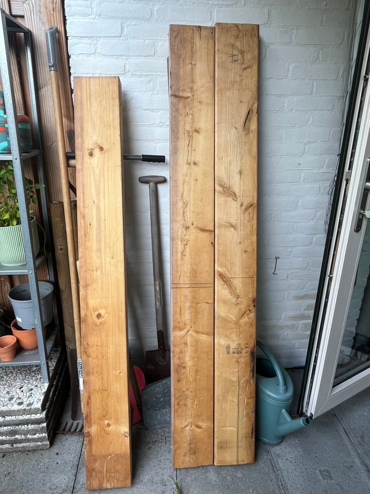 Houten balken, Ophalen, Zo goed als nieuw, Minder dan 180 cm, Balken