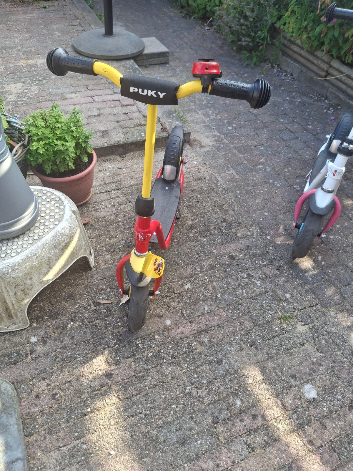 Puky step rood/geel -, Fietsen en Brommers, Ophalen, Zo goed als nieuw, Gewone step, Puky