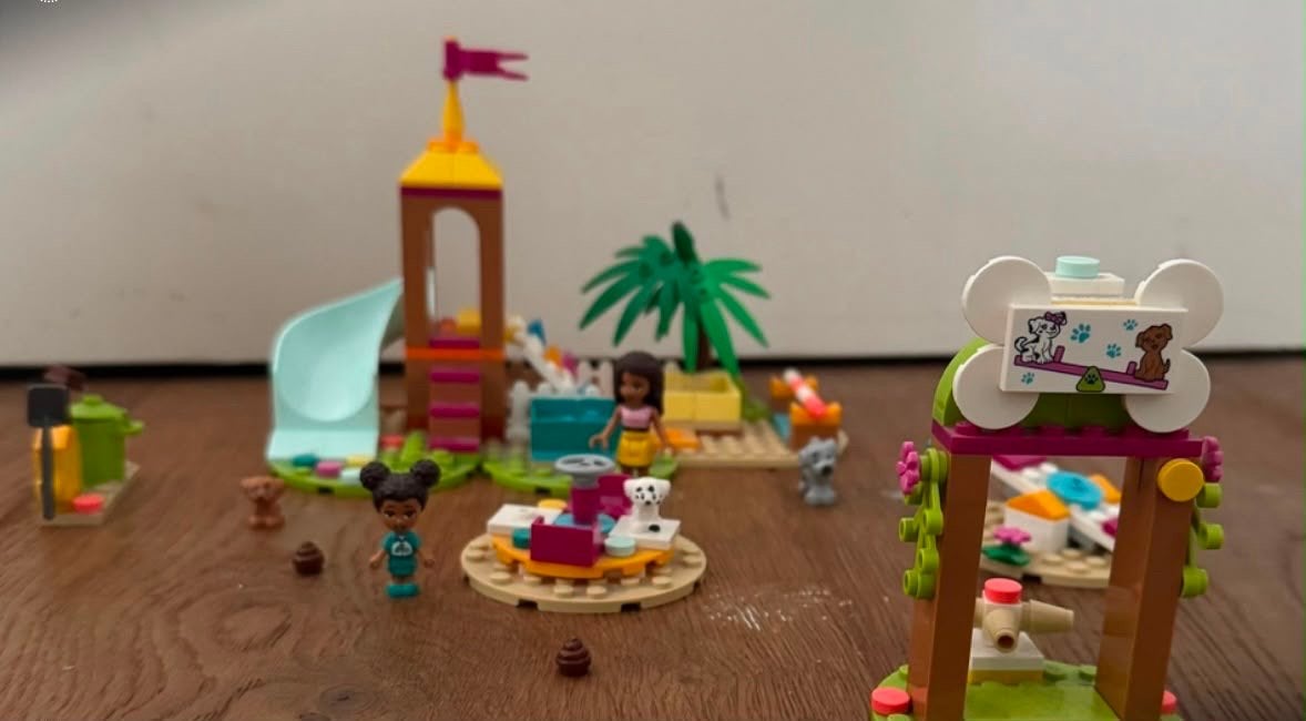 Lego Friends Honden Speeltuin Set, Ophalen of Verzenden, Gebruikt, Overige merken
