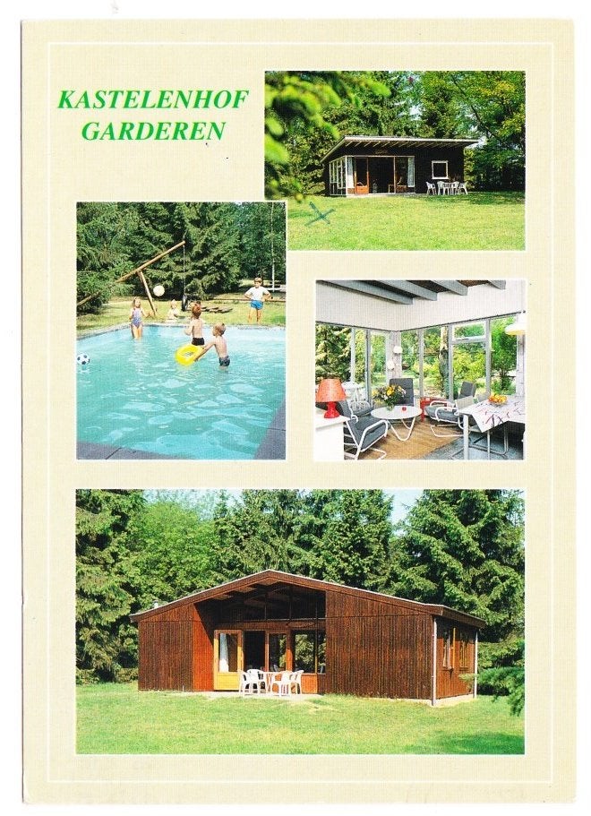 Garderen Bungalowpark Kastelenhof Ansichtkaart (B2720 ), Ophalen of Verzenden, 1980 tot heden, Gelopen, Noord-Brabant