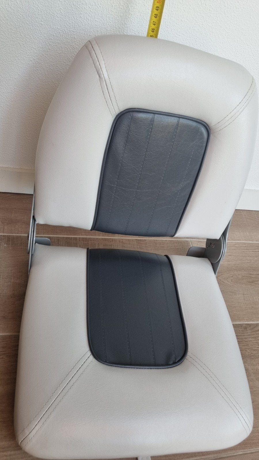 Talamex bootstoel, wit, Watersport en Boten, Accessoires en Onderhoud, Ophalen, Gebruikt, Interieur en Kussens