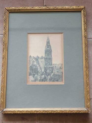 Oude Ets Amsterdam Oude Kerk oude kerkplein, Ophalen